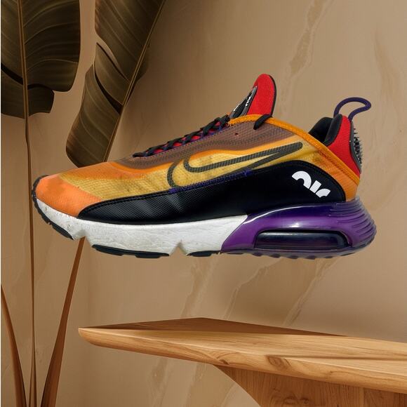 Nike Air Max 2090 Run Shoes BV9977-800 Mens Sz 13 Orange